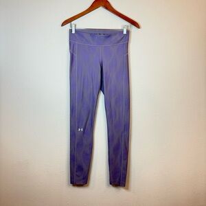 Under Armour Women’s Mid Rise Purple Legging Size Small